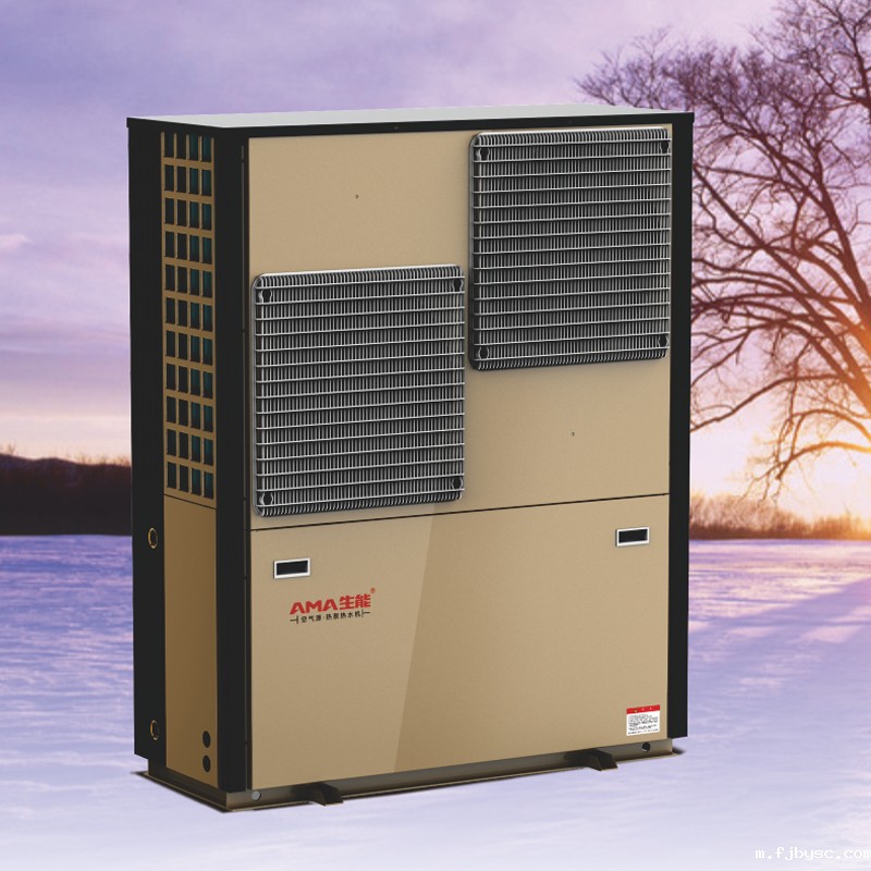 空气能地暖空调一体机别墅方案